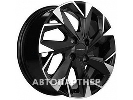 Khomen Wheels KHW1402(Granta/Datsun) 5.5x14 4x98 ET35 58.5 Black-FP